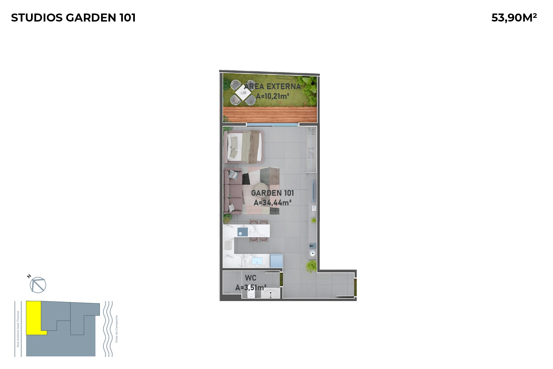 Studio Garden Haleiwa Novo Campechefloor-plans-0