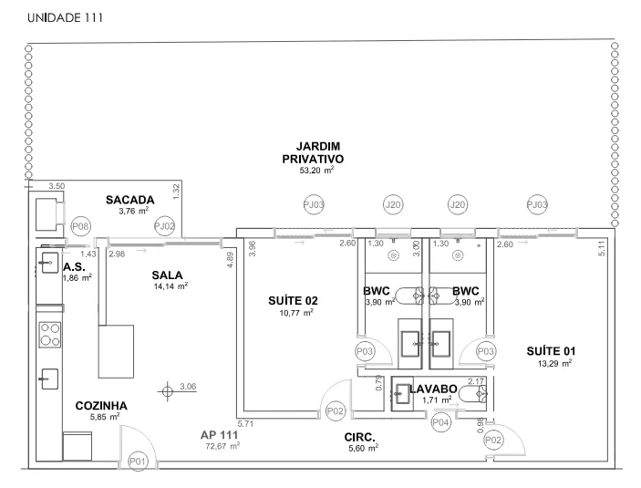 MAUI Praia Mole - GARDENfloor-plans-0